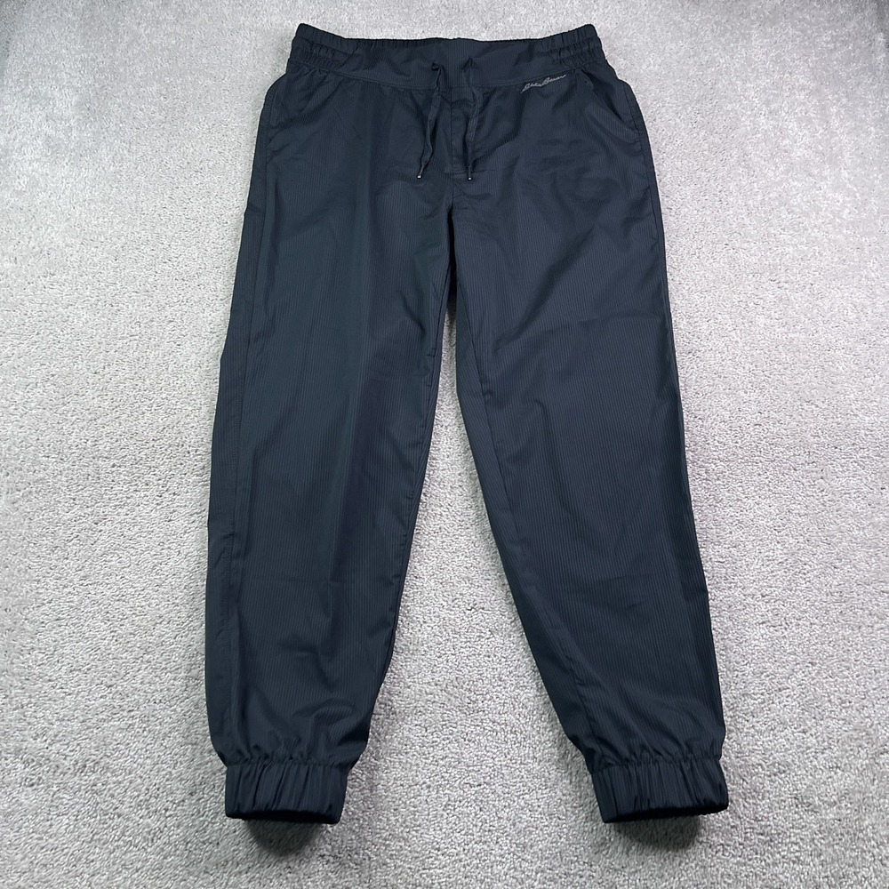 Eddie Bauer Pants Mens Medium Black Performance Joggers Lightweight‎ Hiking